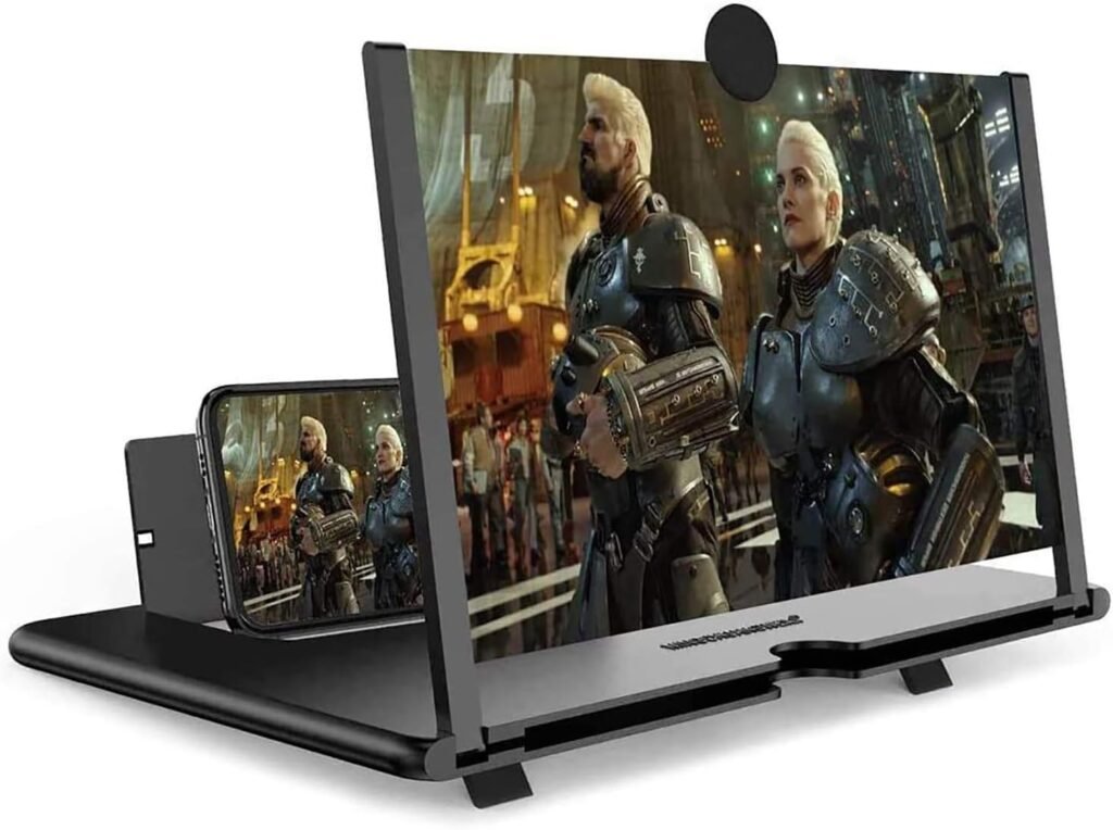 14 Inch Smartphone Screen Magnifier 3D HD Foldable...