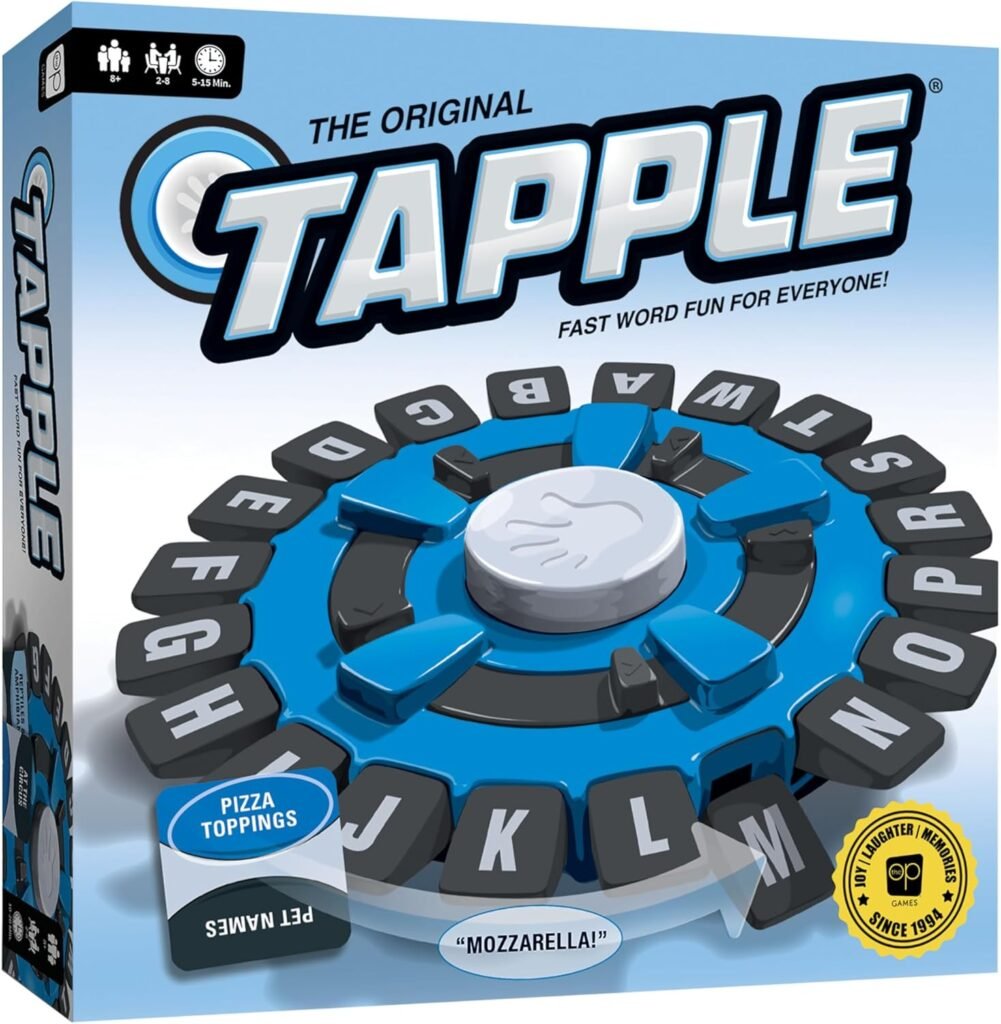 The Original TAPPLE, The Fast-Paced Family Board Game,...