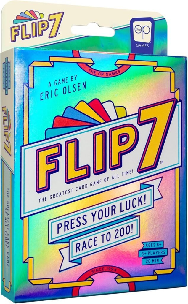 Flip 7, The Ultimate Blend of Press Your Luck and...