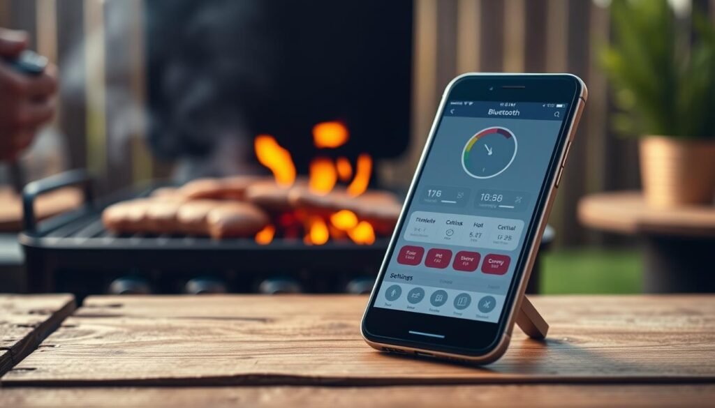bluetooth meat thermometer app